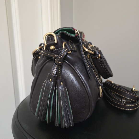 Dooney & Bourke Florentine Mini Satchel/Color: Brown T'moro - Picture 3 of 12